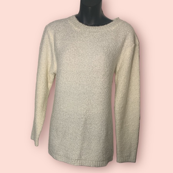 noni b | Sweaters | Noni B Plain Cream Jumper With Round Neckline Classic  And Simple Beauty | Poshmark